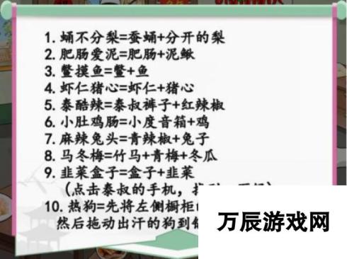 汉字找茬王特级厨师怎么过 汉字找茬王特级厨师通关图文攻略