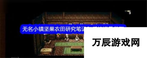 歧路旅人攻略-无名小镇坚果农田研究笔记与后续道具获取全解析