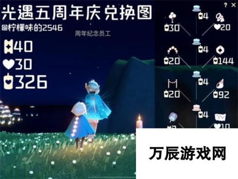 《光遇》五周年嘉年华兑换图分享