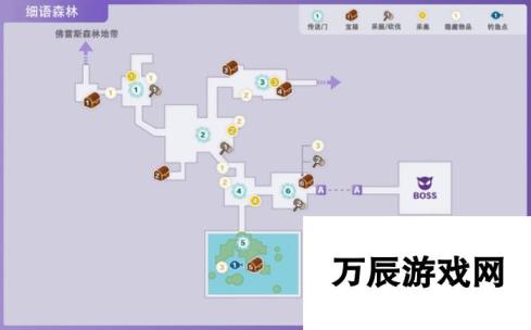 符文工房5细雨森林的挖掘砍伐点在哪