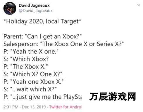 绕晕了 国外网友吐槽Xbox Series X的命名